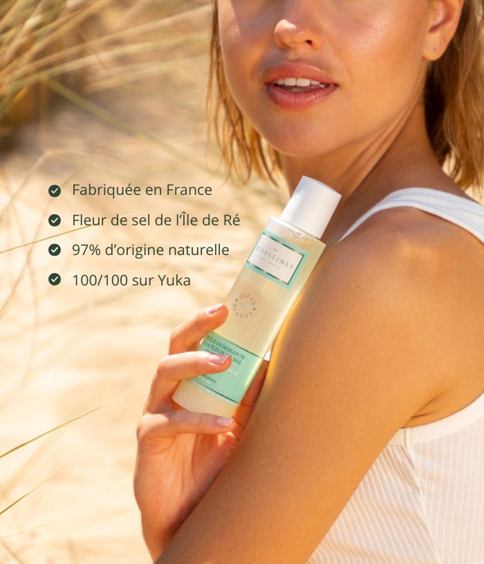 Exfoliating Oil with fleur de sel from Ile de Ré - 150 mL