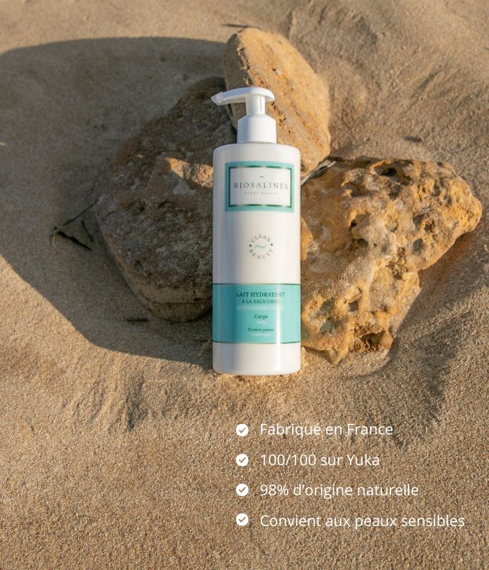 Lait hydratant à la salicorne