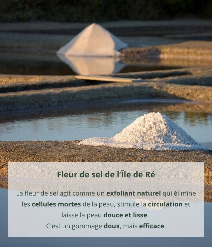Exfoliating Oil with fleur de sel from Ile de Ré - 150 mL