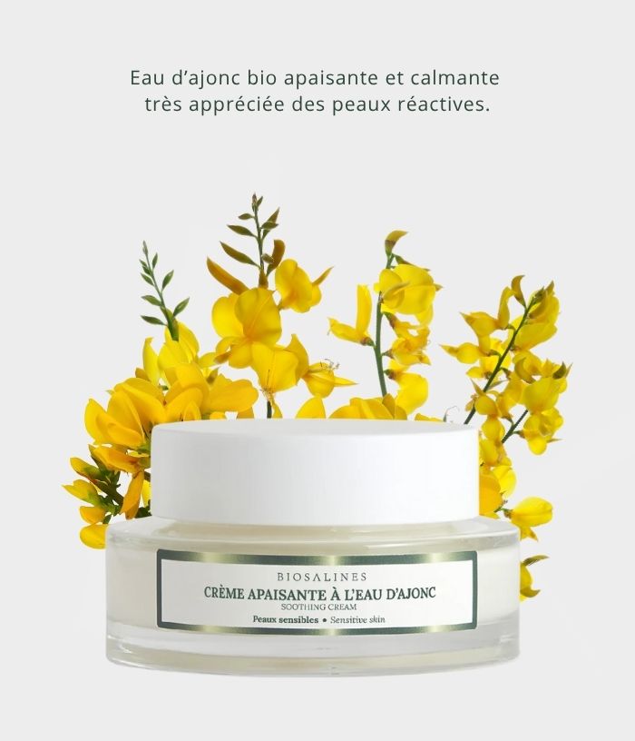 Crème apaisante à l'eau d'ajonc bio