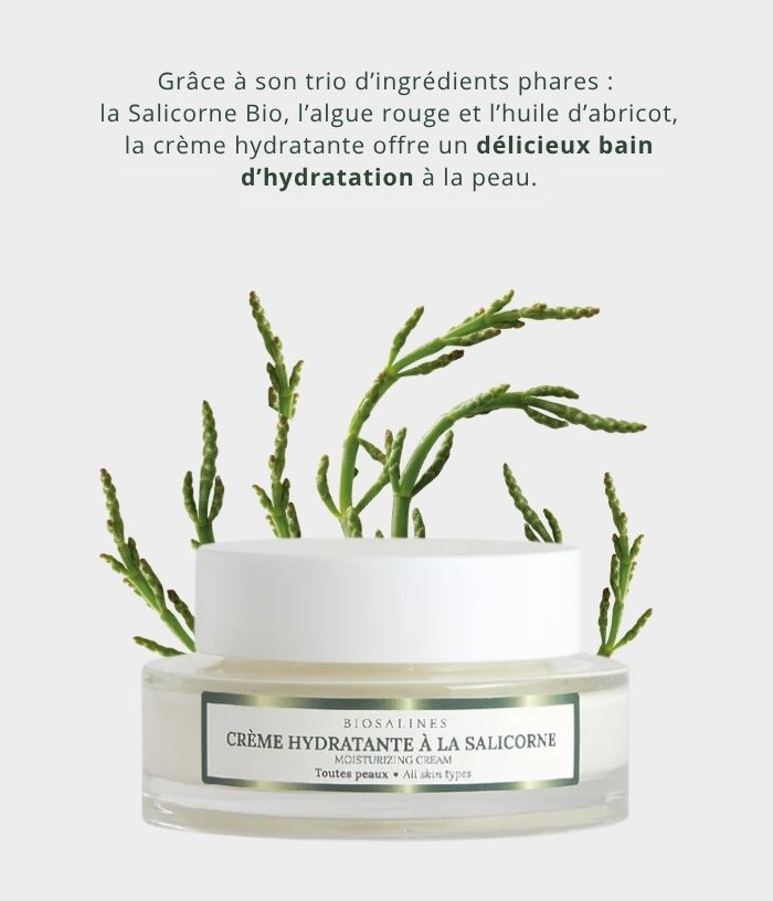 Crème Hydratante à la Salicorne