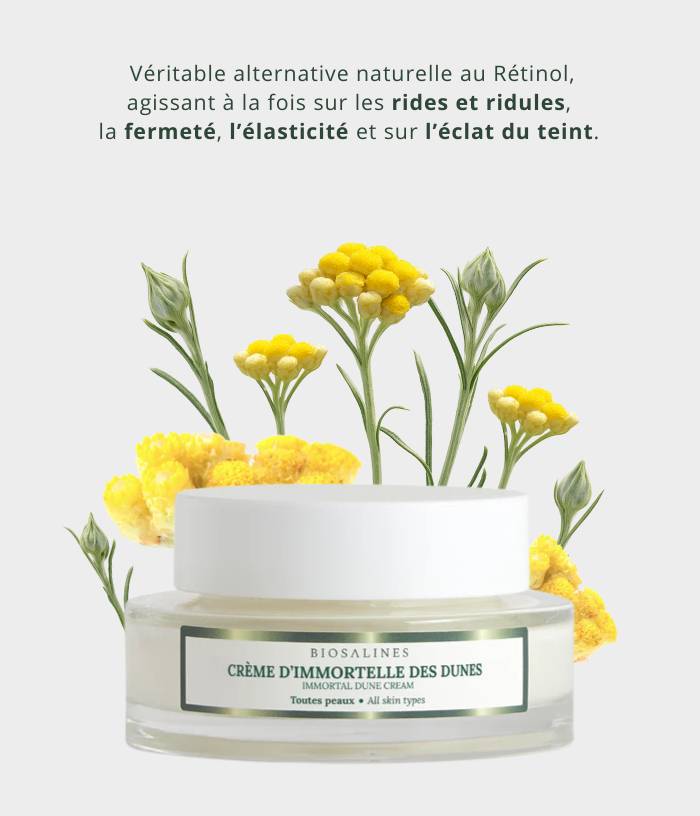 Anti-aging cream with everlasting dunes