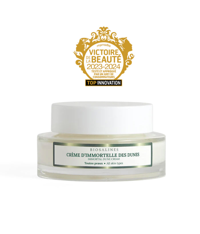 Anti-aging cream with everlasting dunes