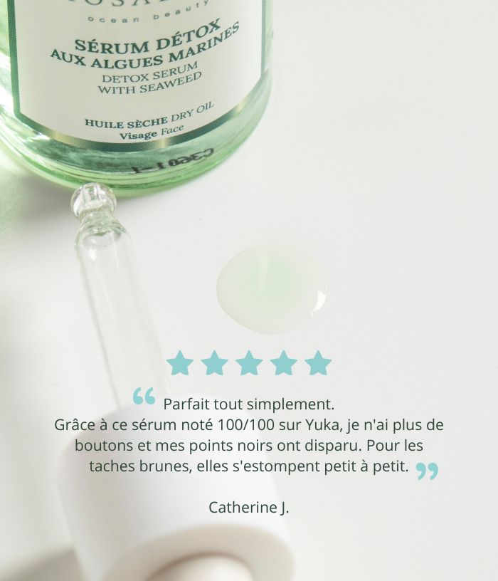 Sérum détox anti-imperfections aux algues marines