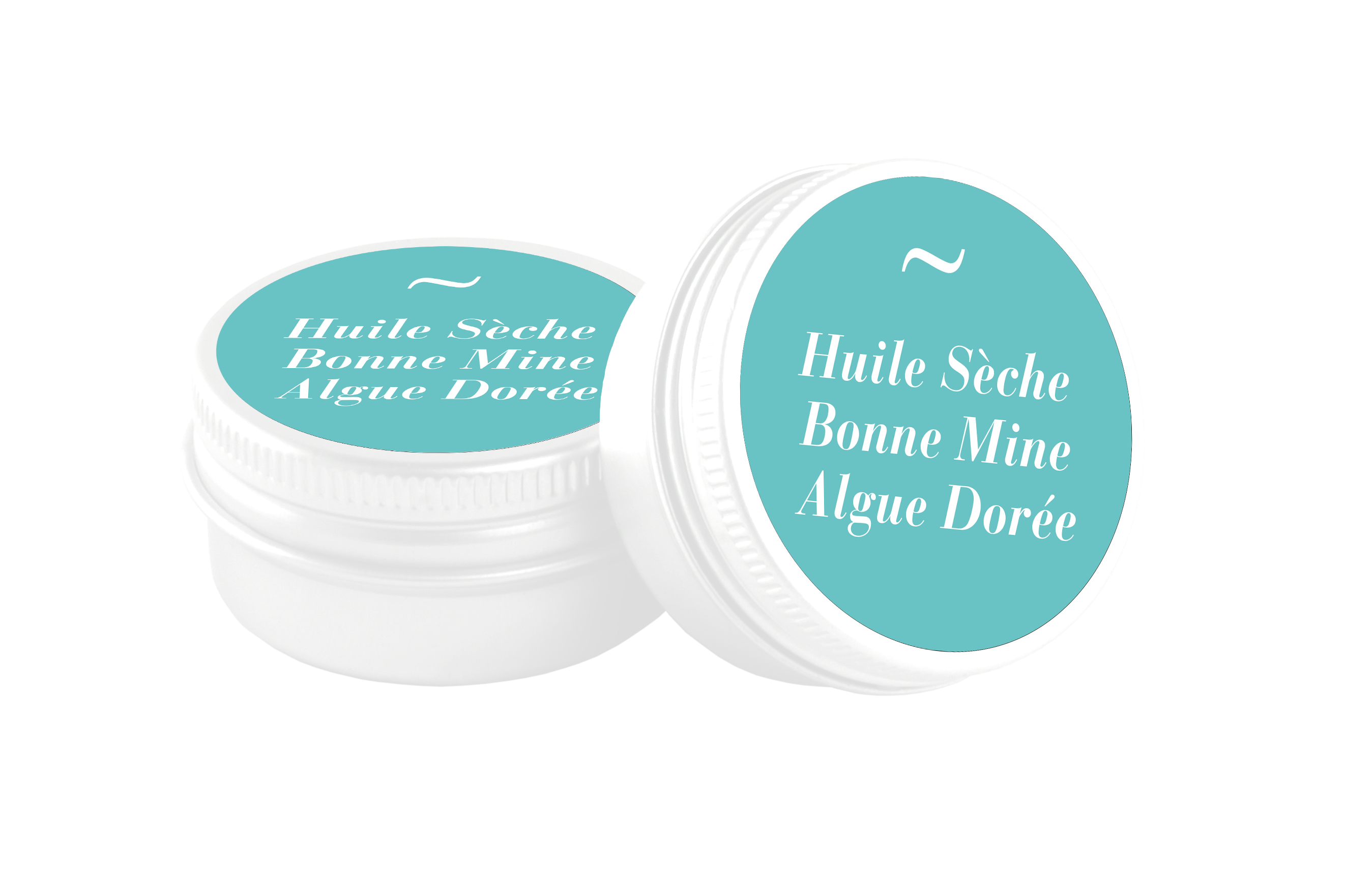 Healthy glow dry oil with golden algae