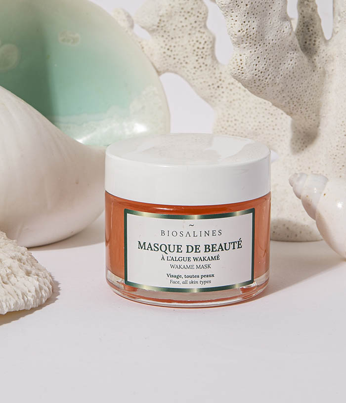 Masque de beauté à l’algue wakamé