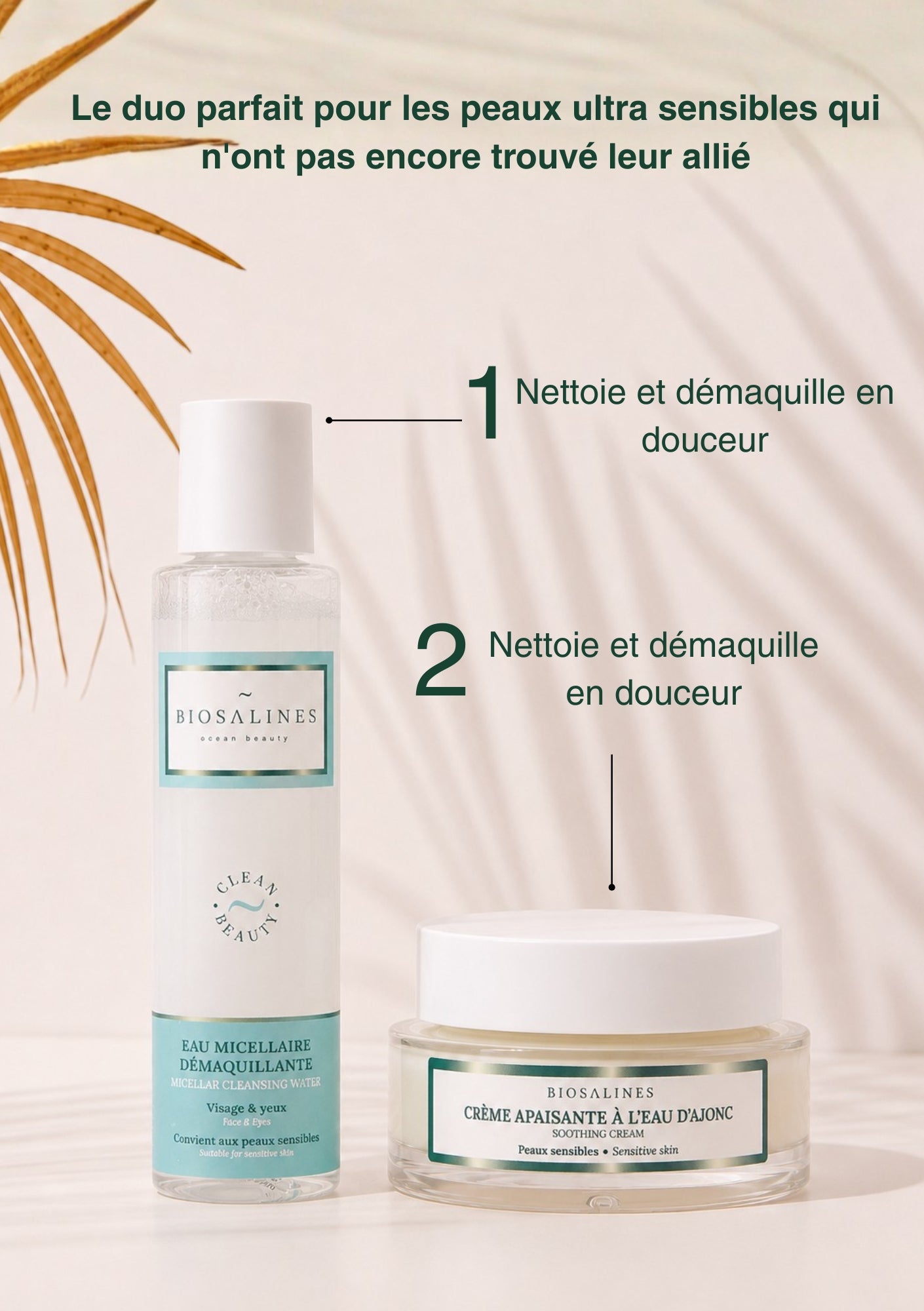 Routine soin des peaux ultra sensibles
