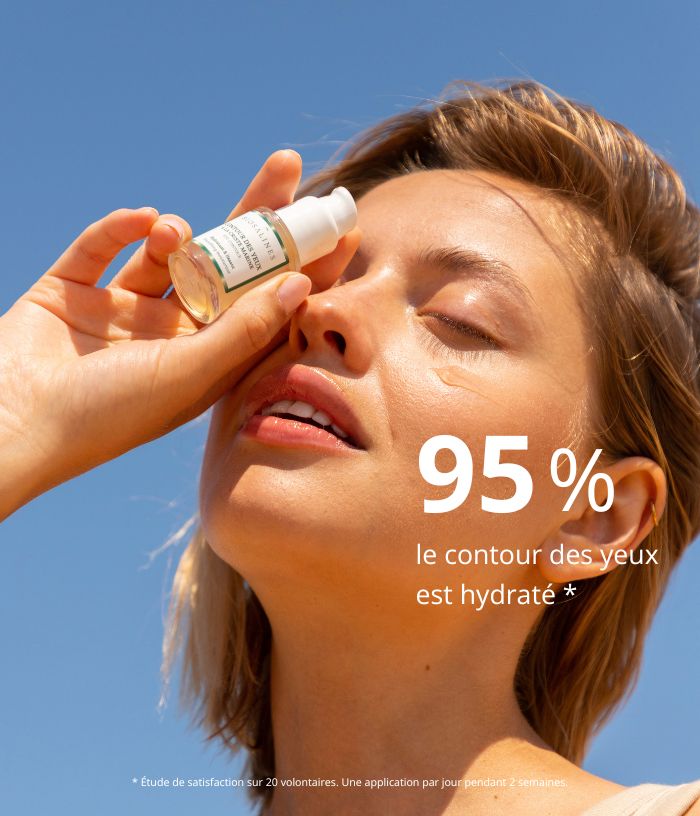 Contour des yeux à la criste marine