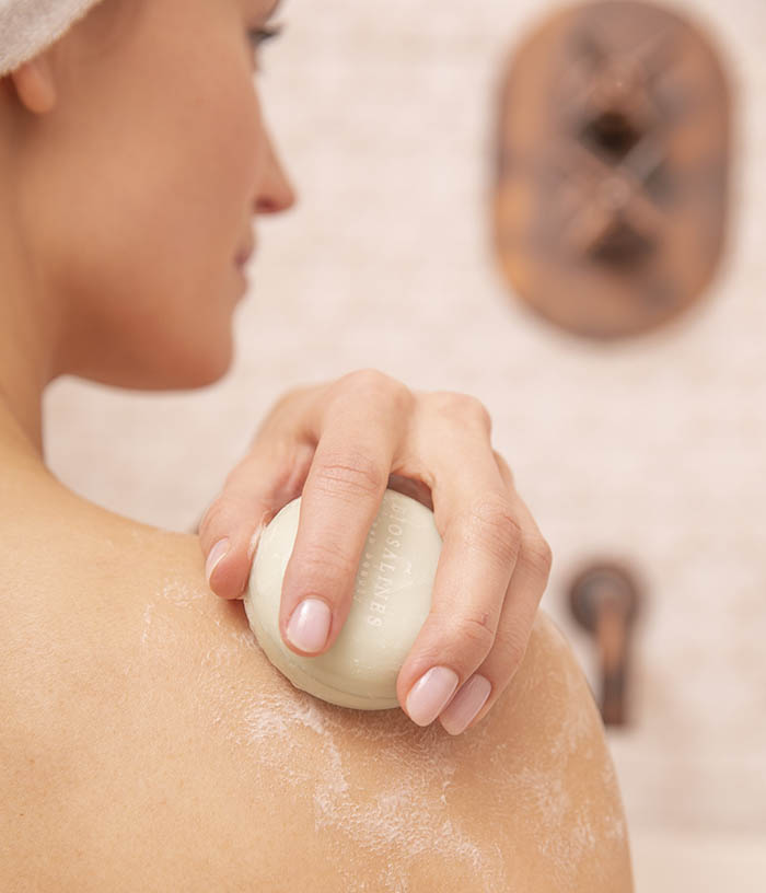 Routine douche écoresponsable