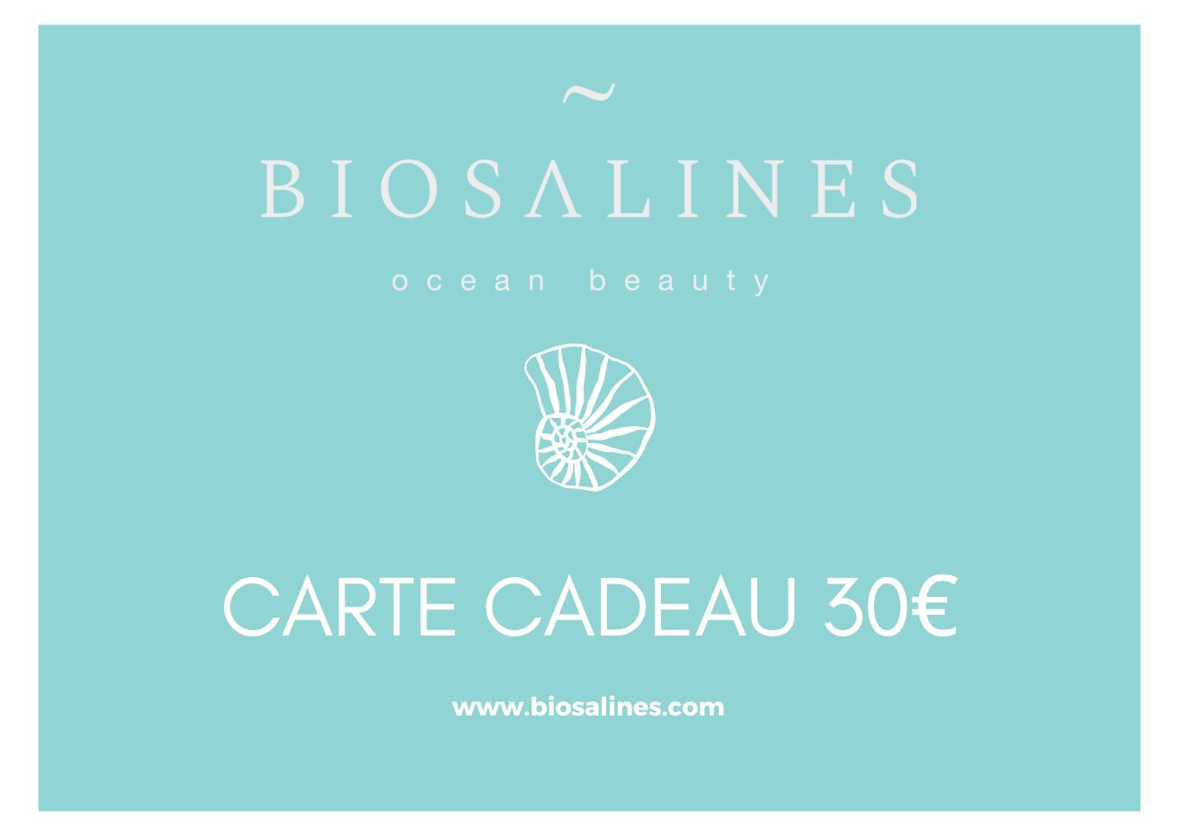 Biosalines Gift Card