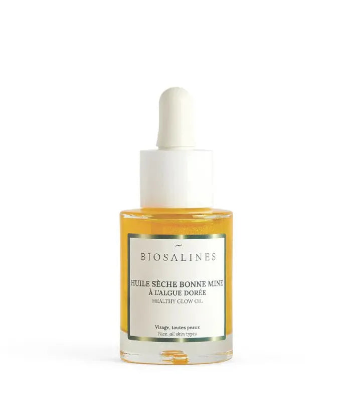 Huile sèche bonne mine à l’algue dorée